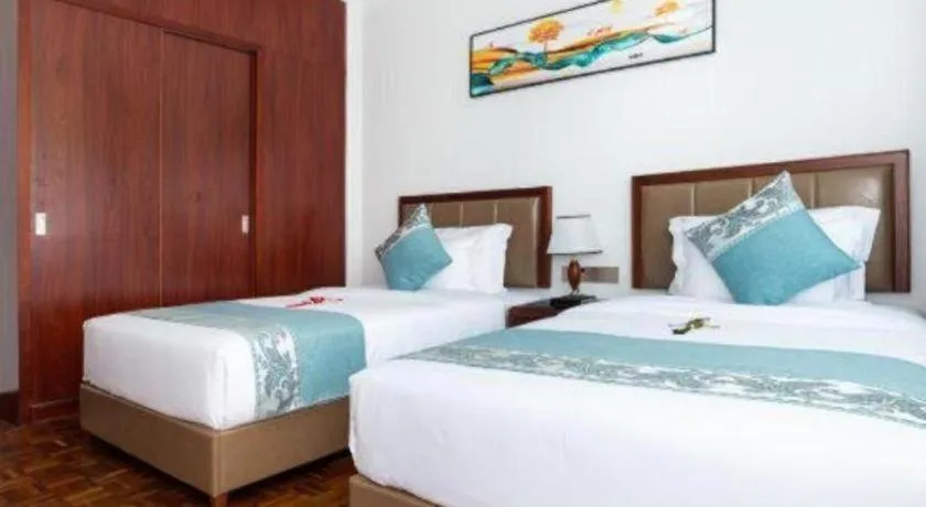 Bed in Nanhai Oil Hotel