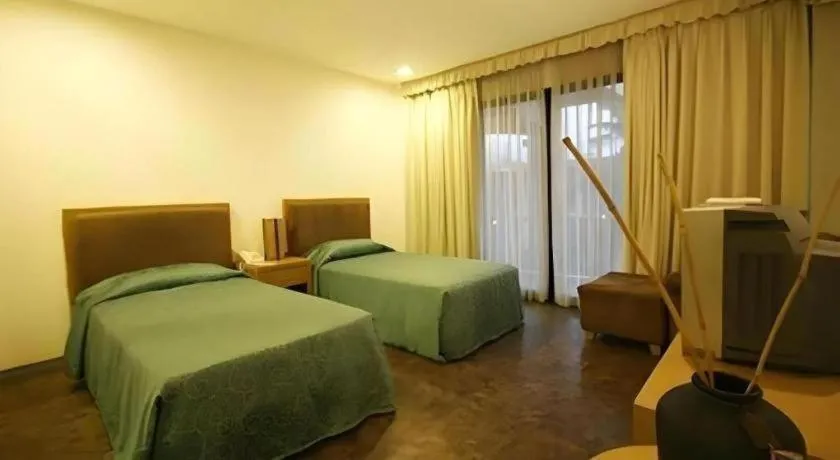 Bed in Bayfront Hotel Subic