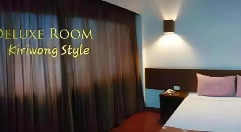 Bed in The Ligor City Hotel