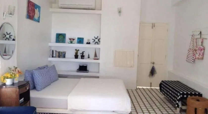 Bed in Brassiere Beach Hotel