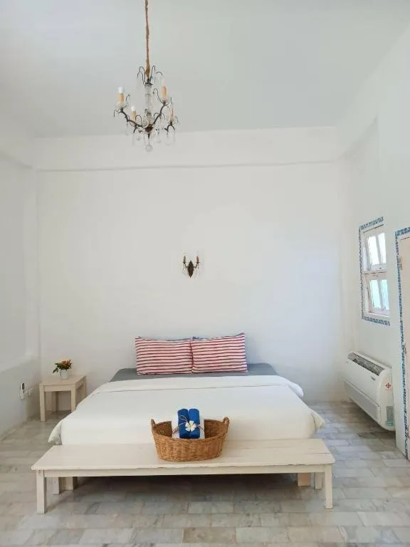 Bed in Brassiere Beach Hotel