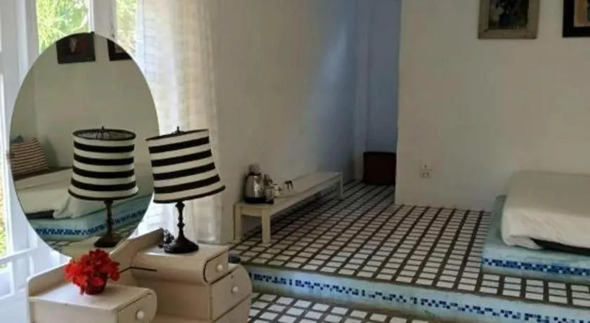 Bed in Brassiere Beach Hotel