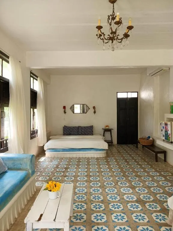 Bed in Brassiere Beach Hotel