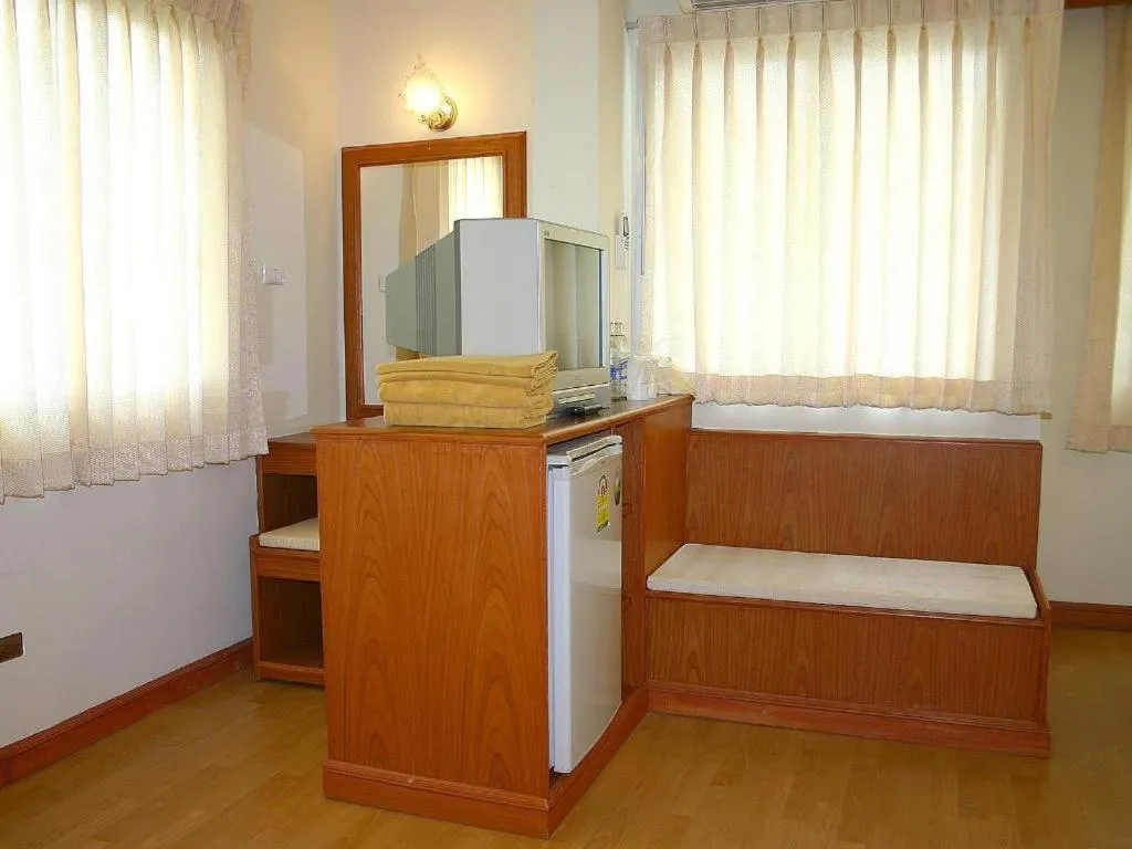 Bed in Loei Orchid Hotel