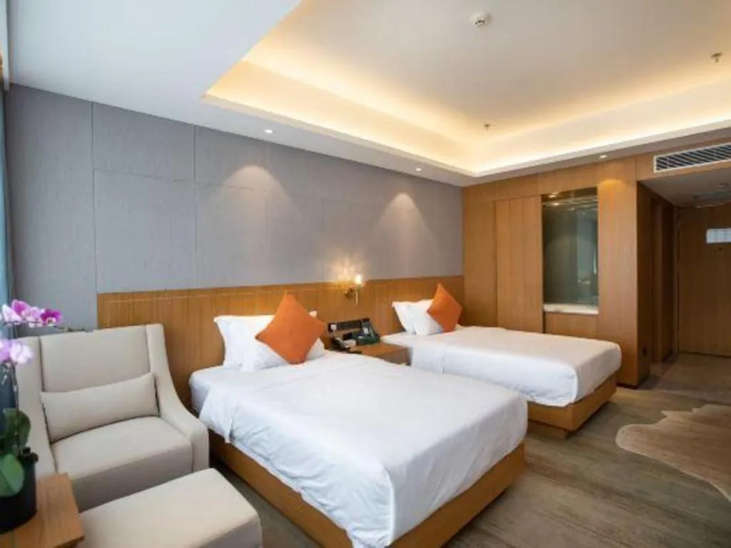 Bed in Kunming Greenlake View Hotel