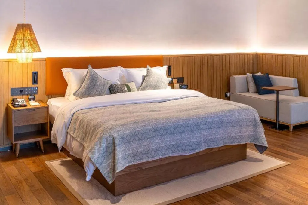 Bed in Dongguan Castfast Hotel