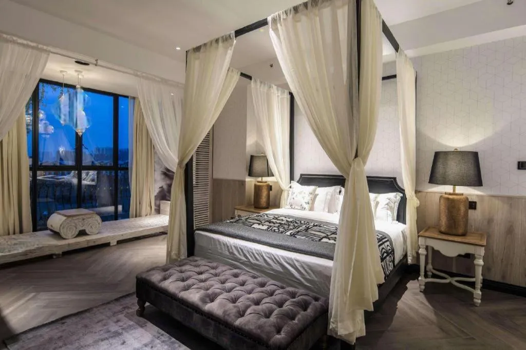 Bed in Country Garden Phoenix Hotel Xianning