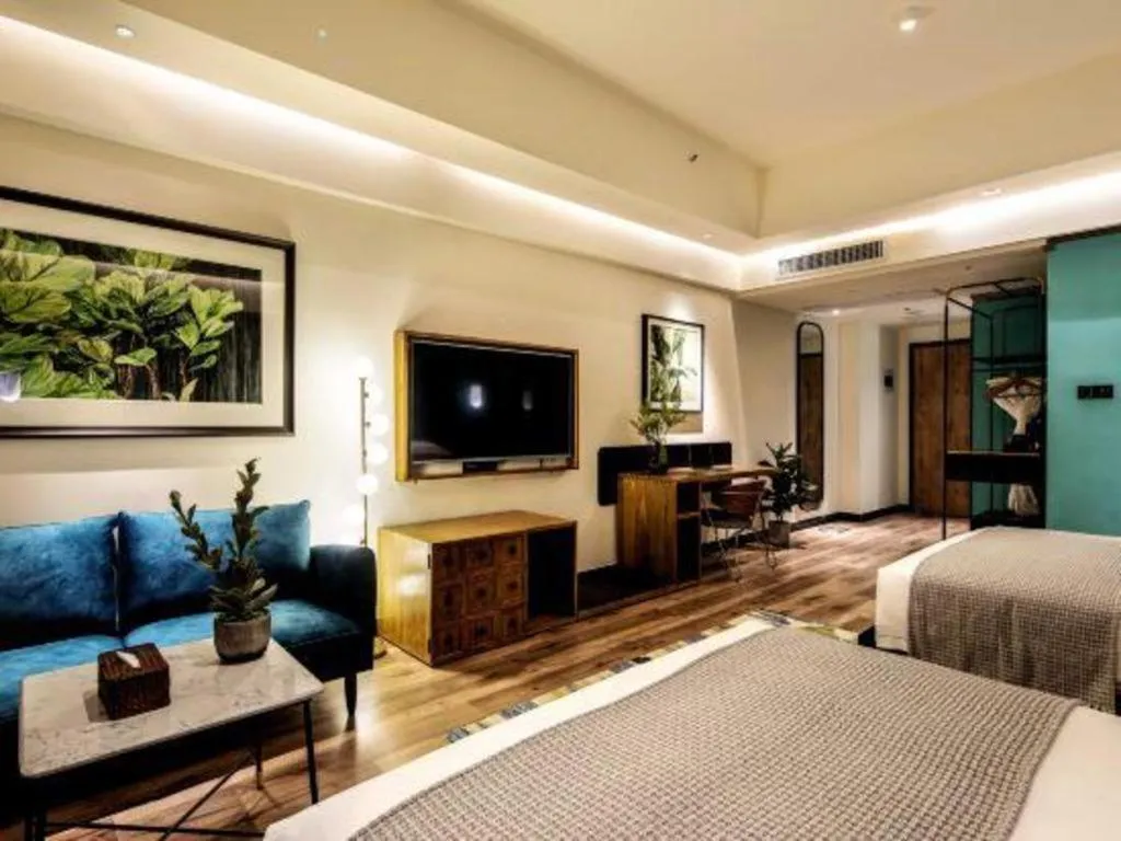 Bed in Country Garden Phoenix Hotel Xianning