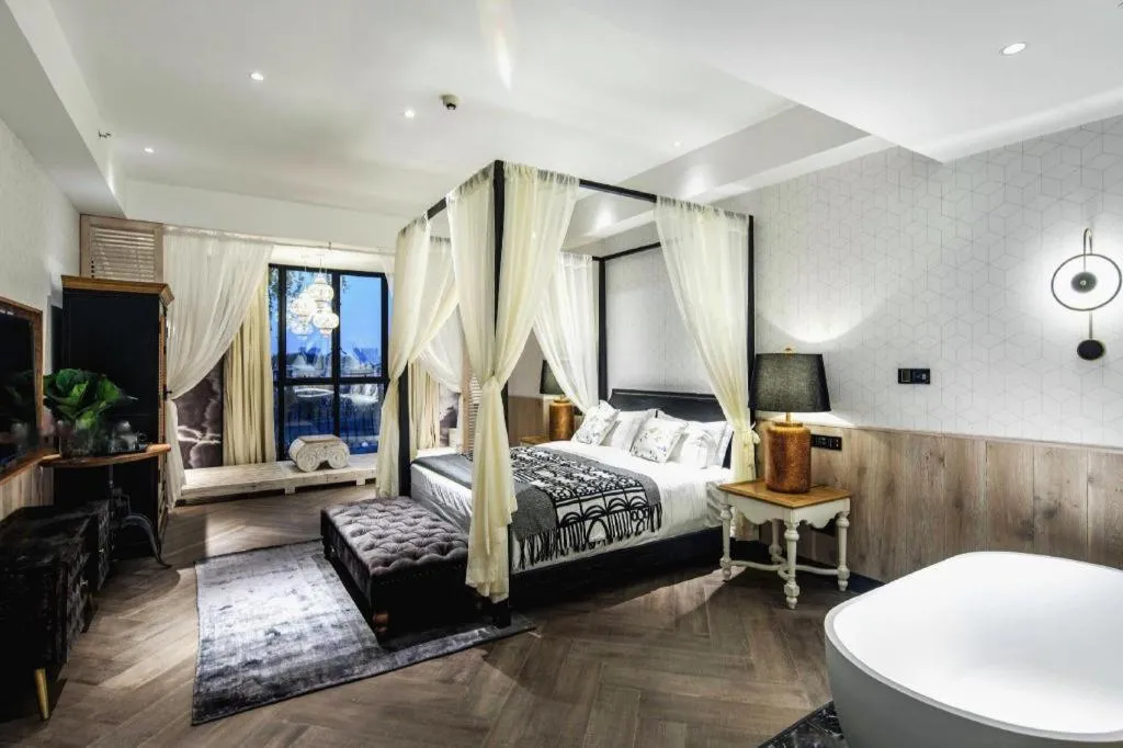 Bed in Country Garden Phoenix Hotel Xianning