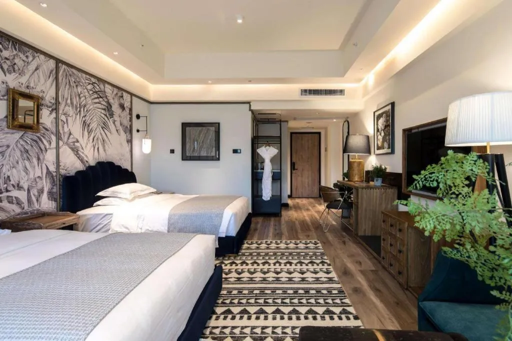 Bed in Country Garden Phoenix Hotel Xianning