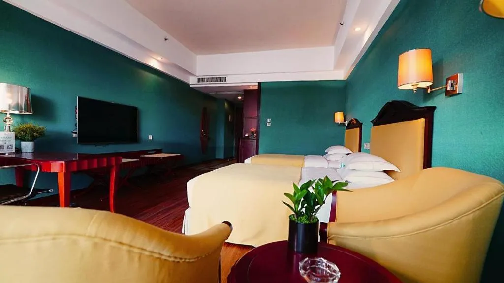 Bed in Country Garden Phoenix Hotel Xianning