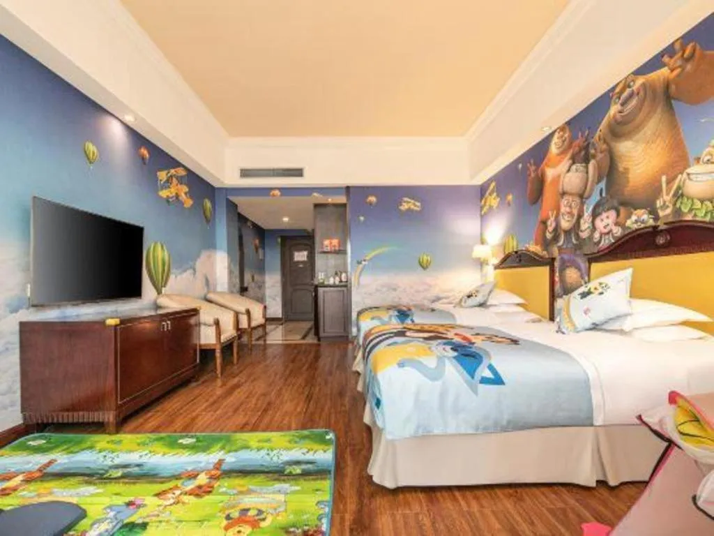 Bed in Country Garden Phoenix Hotel Xianning