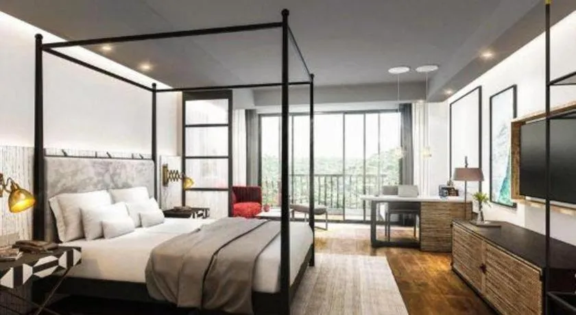 Bed in Country Garden Phoenix Hotel Xianning