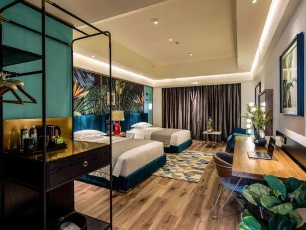 Bed in Country Garden Phoenix Hotel Xianning