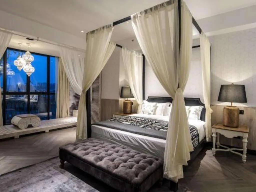 Bed in Country Garden Phoenix Hotel Xianning