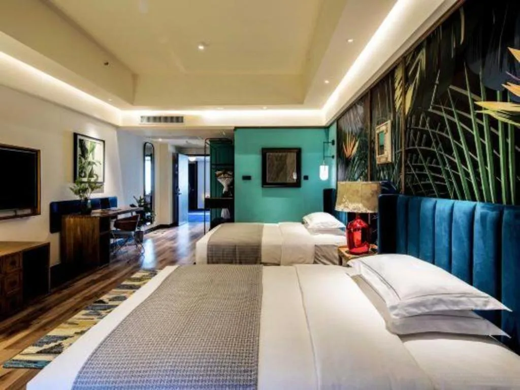 Bed in Country Garden Phoenix Hotel Xianning