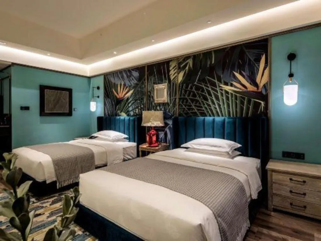 Bed in Country Garden Phoenix Hotel Xianning