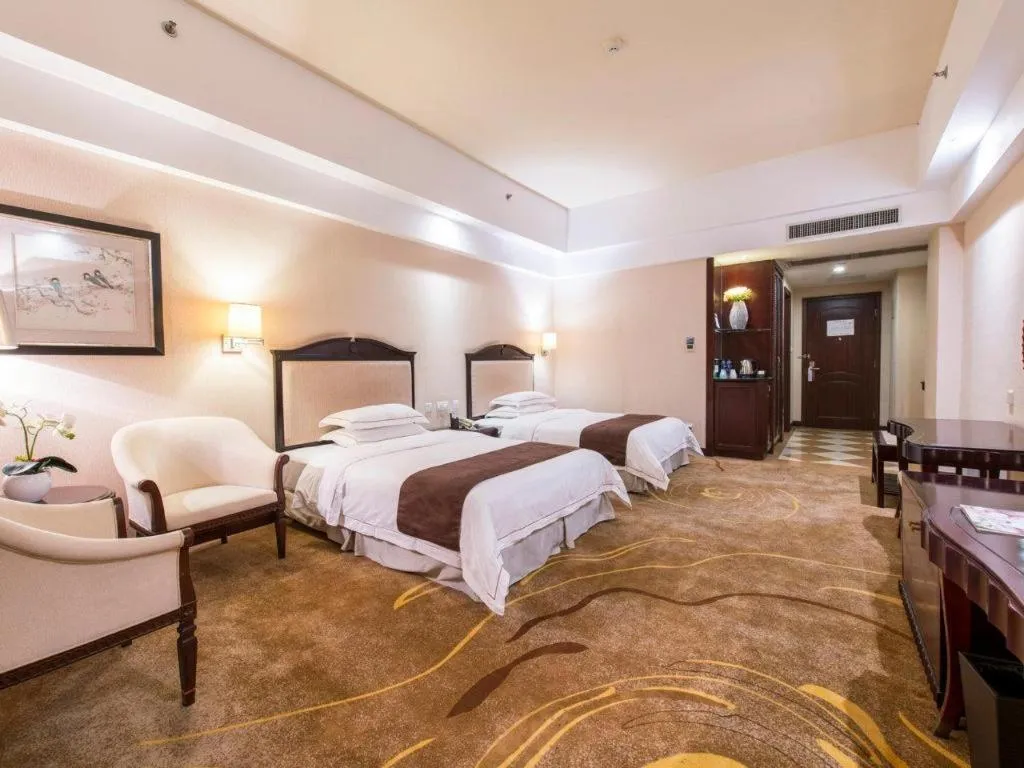 Bed in Country Garden Phoenix Hotel Xianning