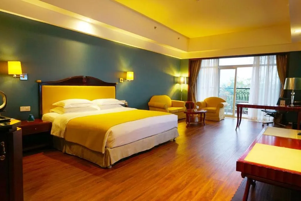 Bed in Country Garden Phoenix Hotel Xianning