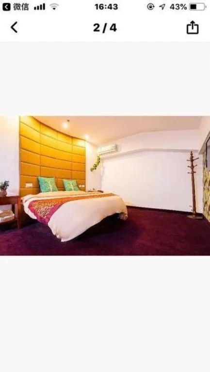 Bed in GreenTree Inn Jiangsu Wuxi Meiyuan Kaiyuan Temple Subway Master Station Express Hotel