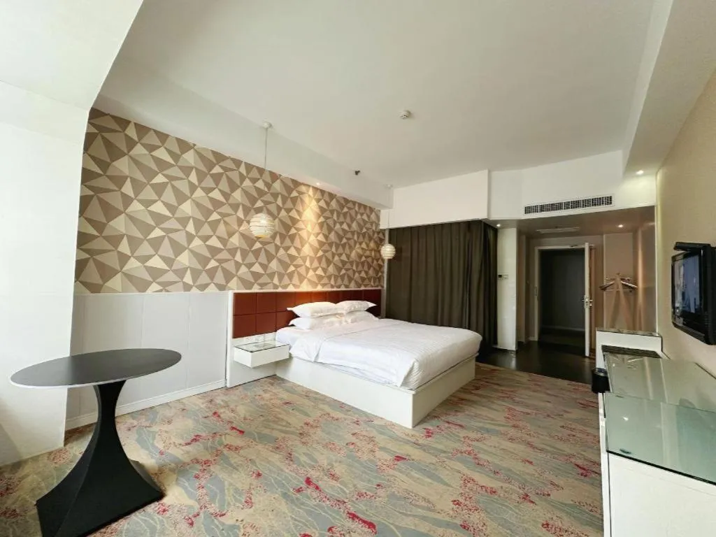 Bed in Zhoushan Changzheng Spring Hotel