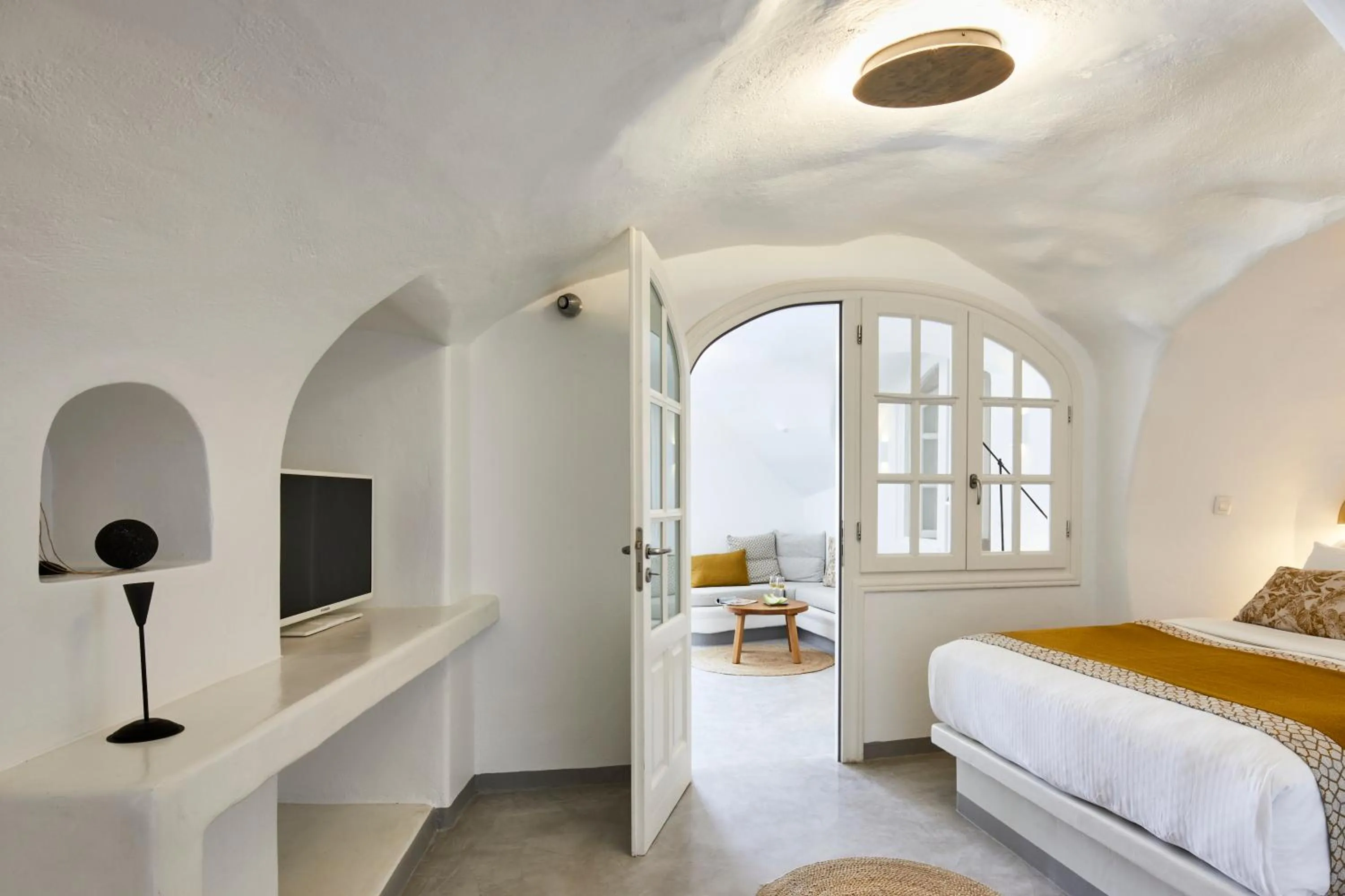 Bedroom, Bed in Filotera Suites