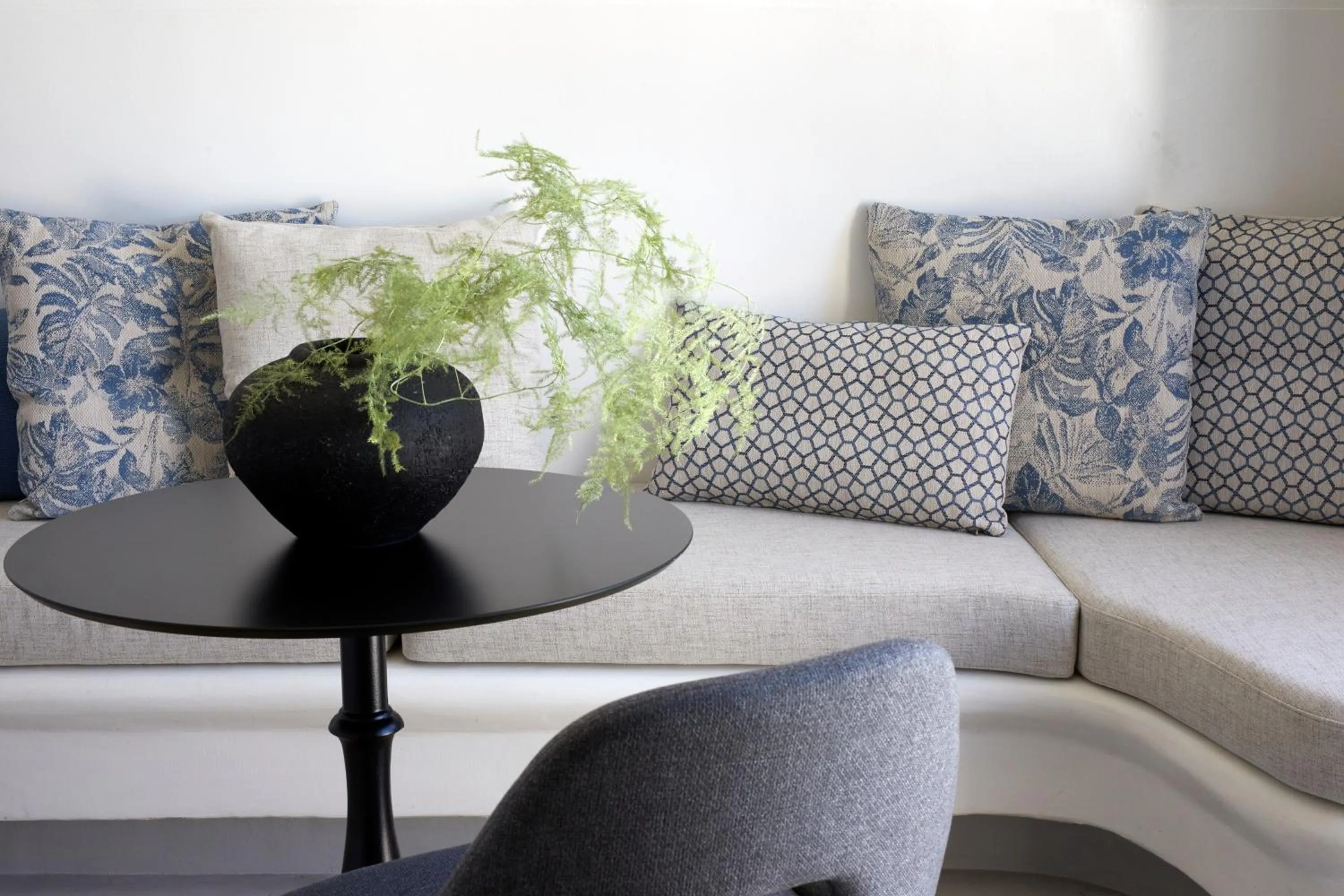 Decorative detail in Filotera Suites