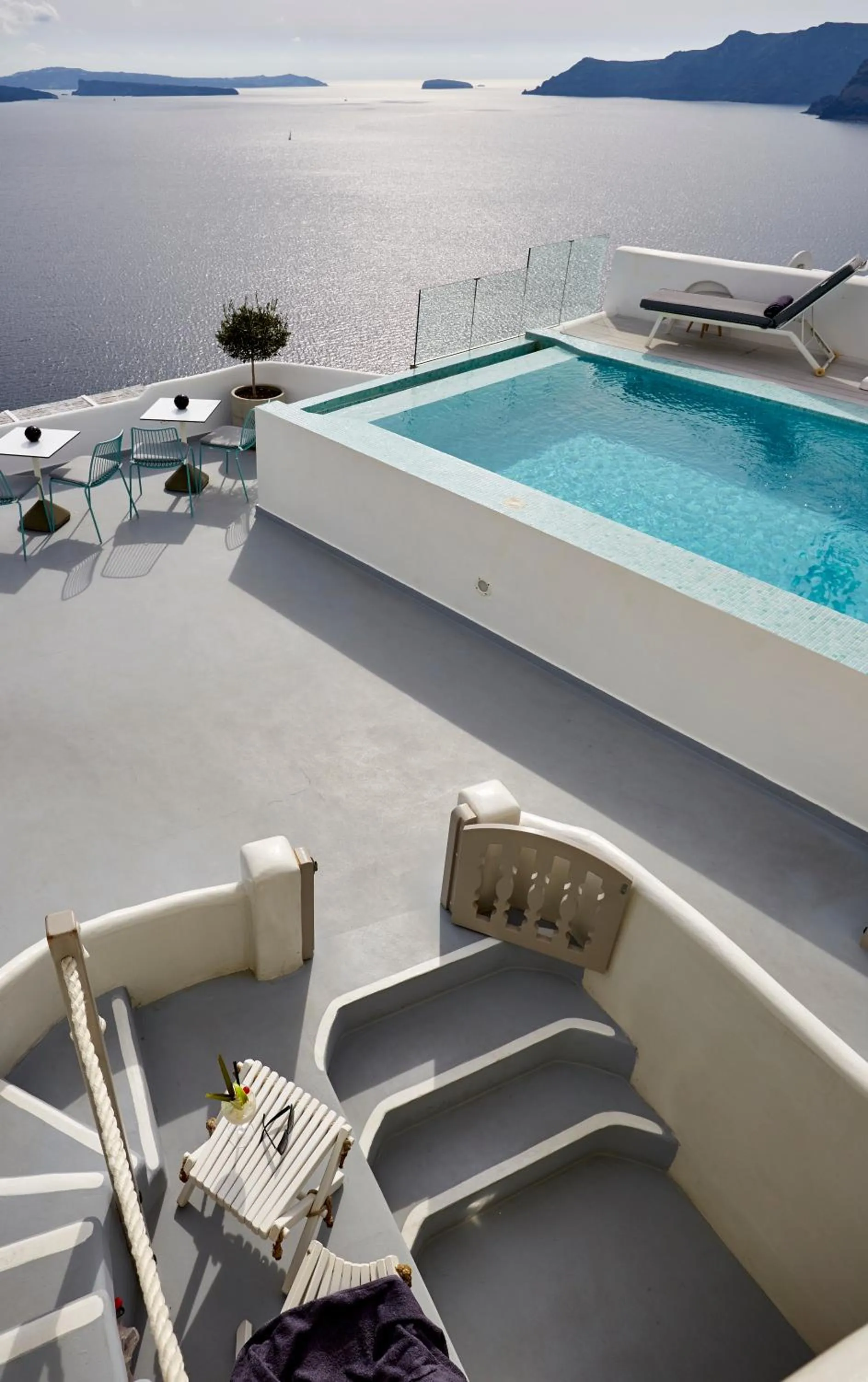 Sea view in Filotera Suites