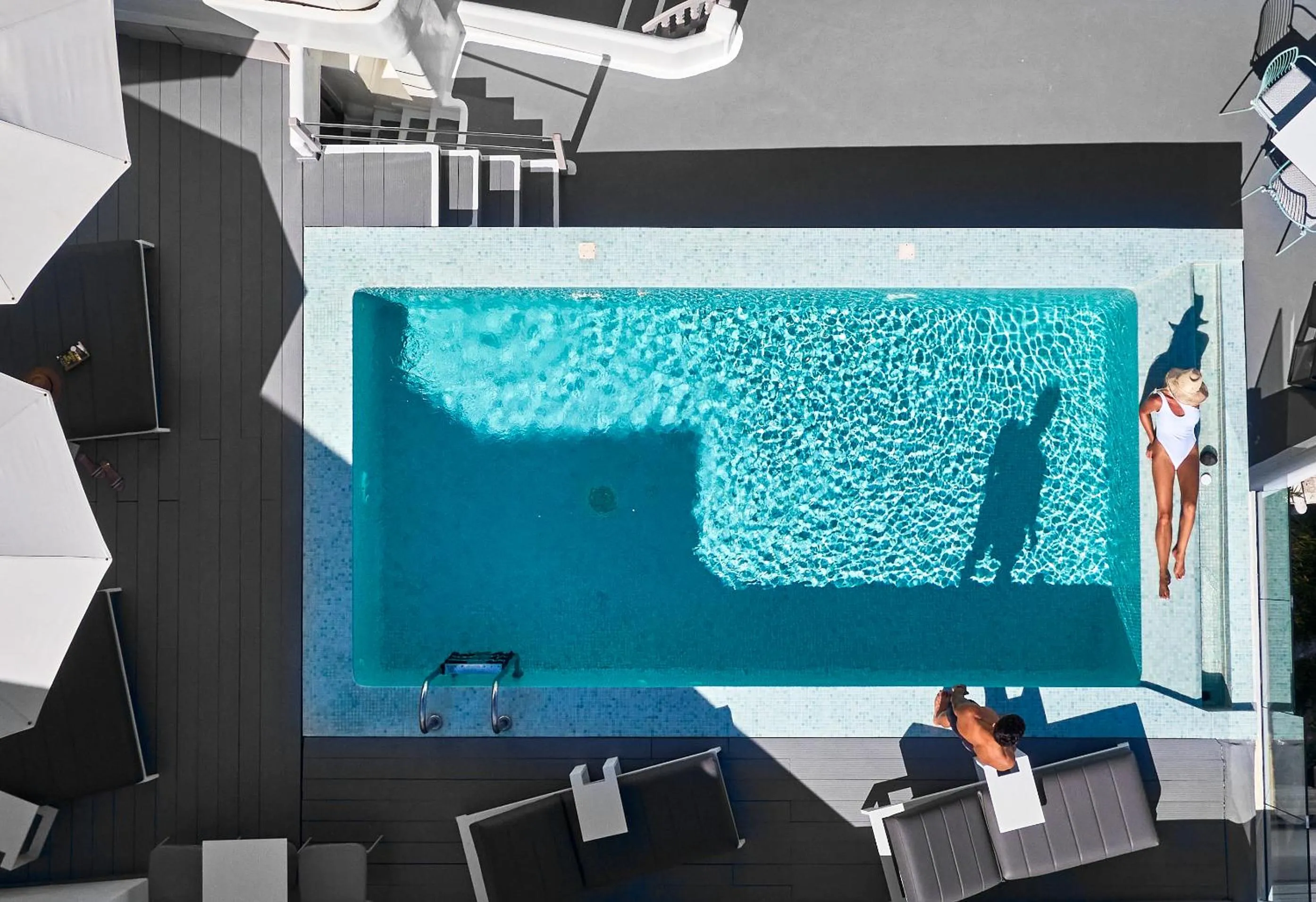 Swimming pool in Filotera Suites