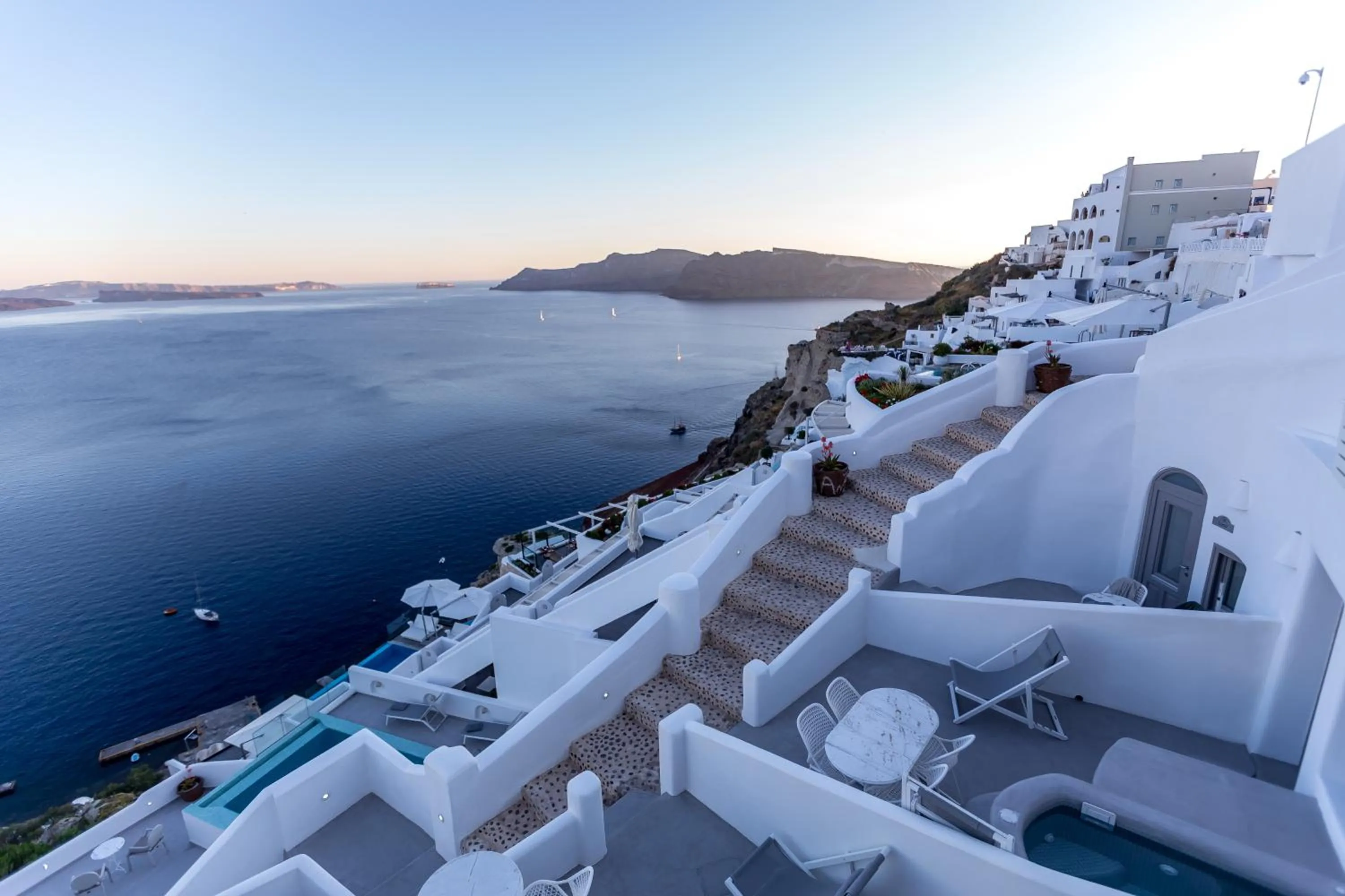 Sea view in Filotera Suites