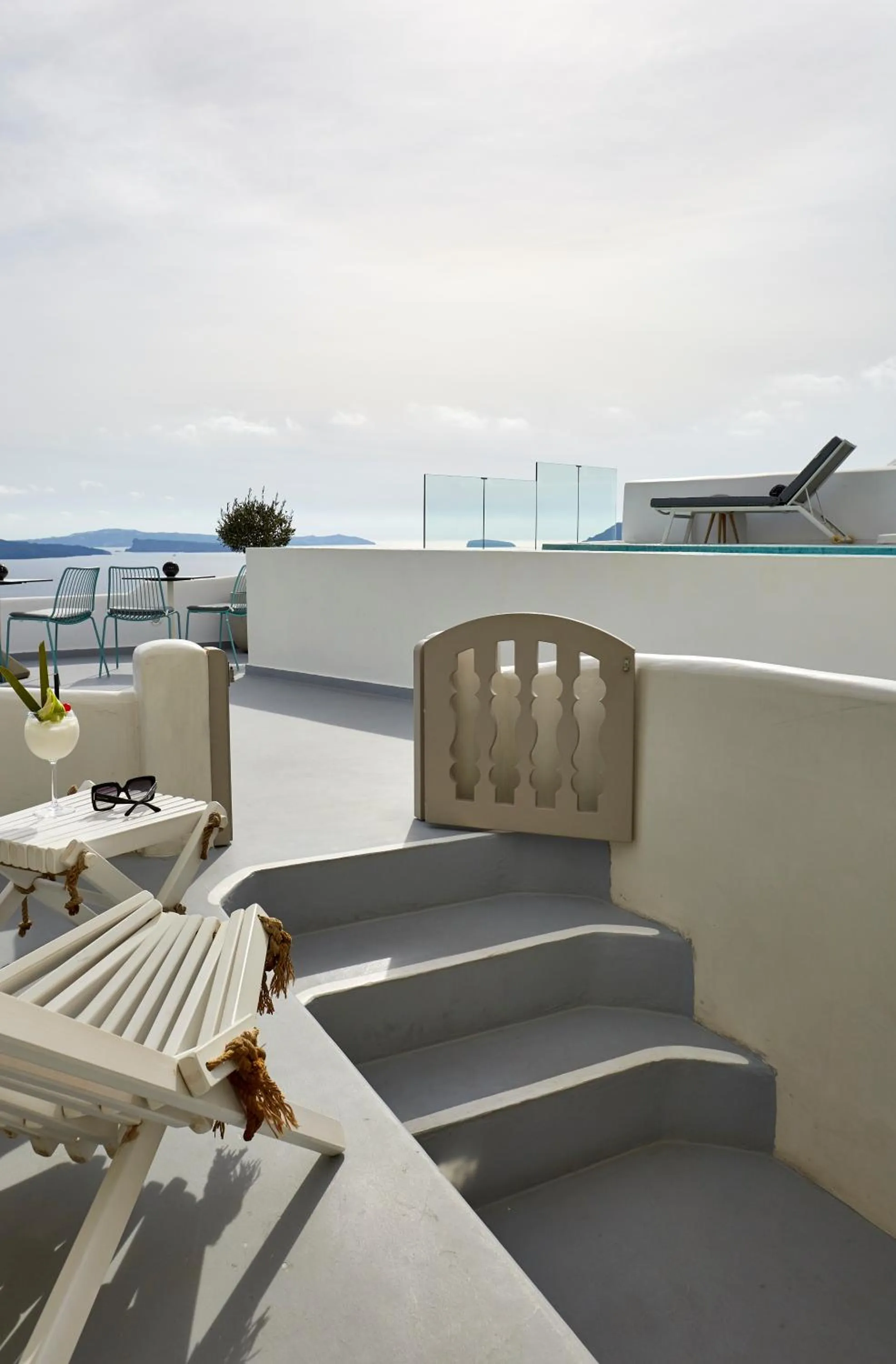 Balcony/Terrace in Filotera Suites