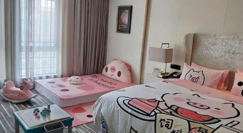 Bed in Wenling The Koro Hotel