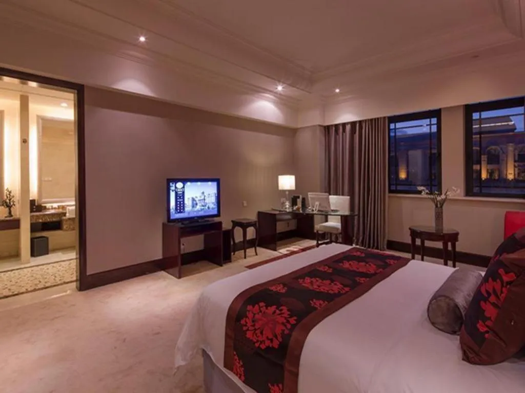 Bed in Wenling The Koro Hotel