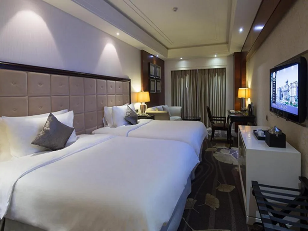 Bed in Wenling The Koro Hotel