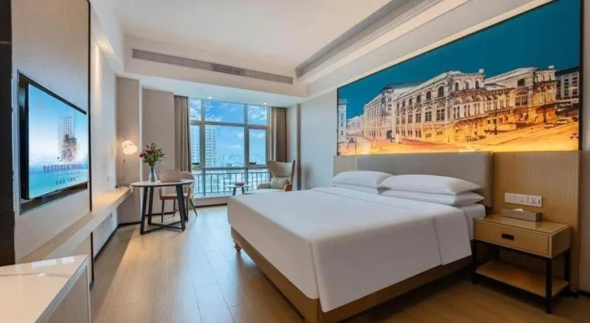 Bed in Exchange Bank Hotel Hainan