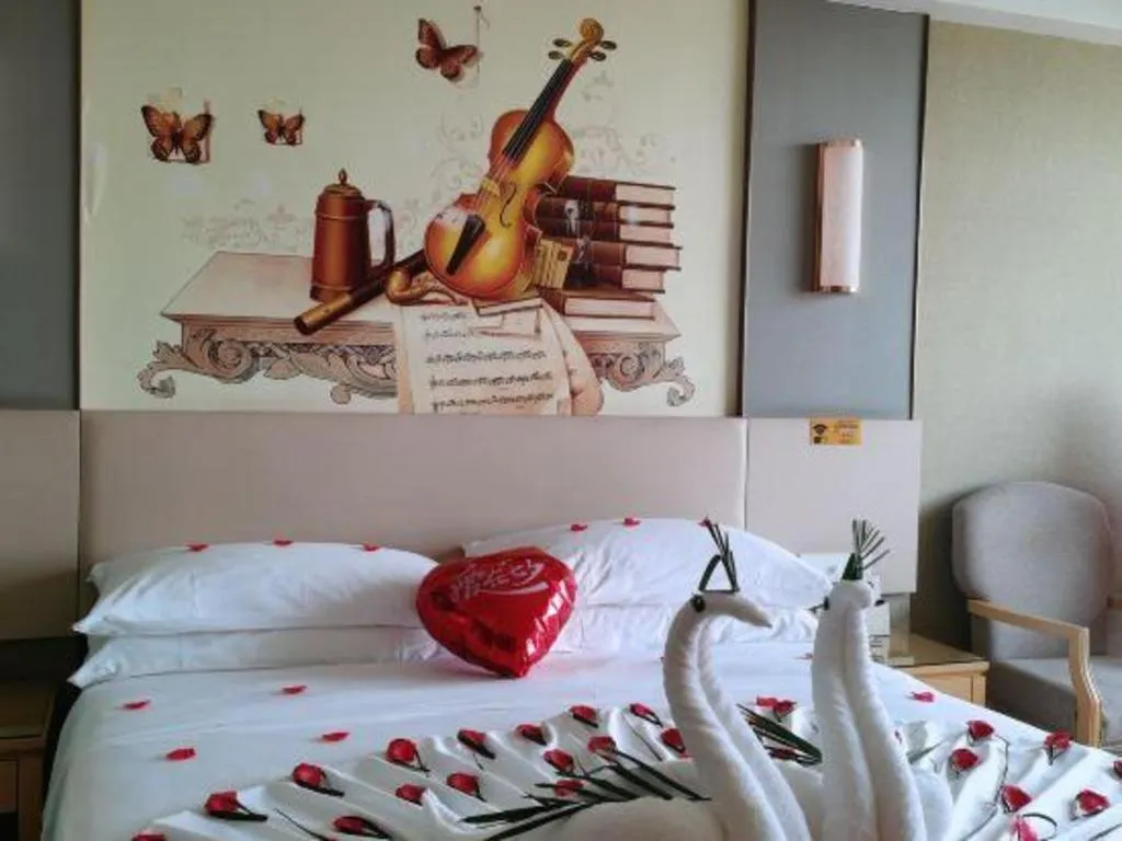 Bed in Exchange Bank Hotel Hainan