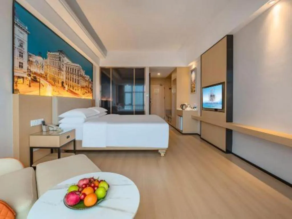 Bed in Exchange Bank Hotel Hainan