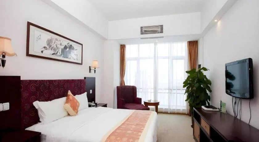 Bed in Exchange Bank Hotel Hainan
