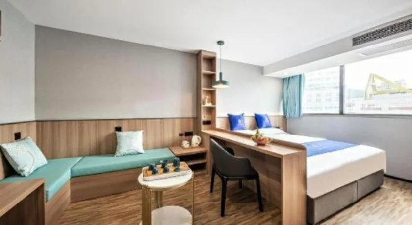 Bed in Super 8 Hotel Xiamen Railway Station