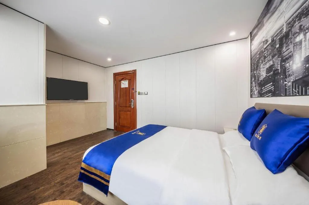 Bed in Super 8 Hotel Xiamen Railway Station