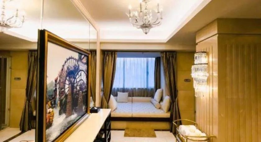 Bed in Yunhai Hotel Zhuhai