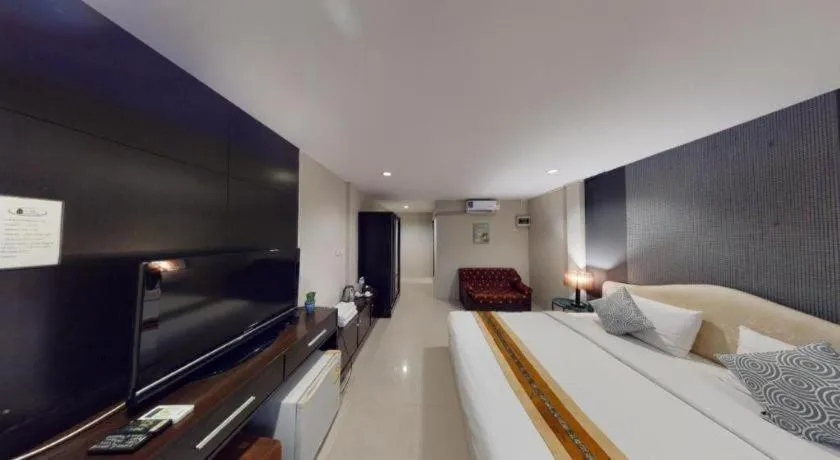 Bed in I-House Chiangrai