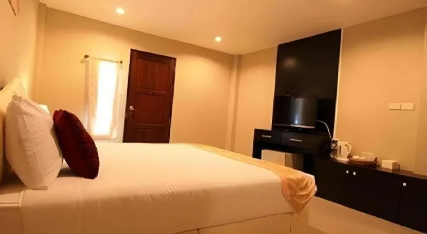 Bed in I-House Chiangrai