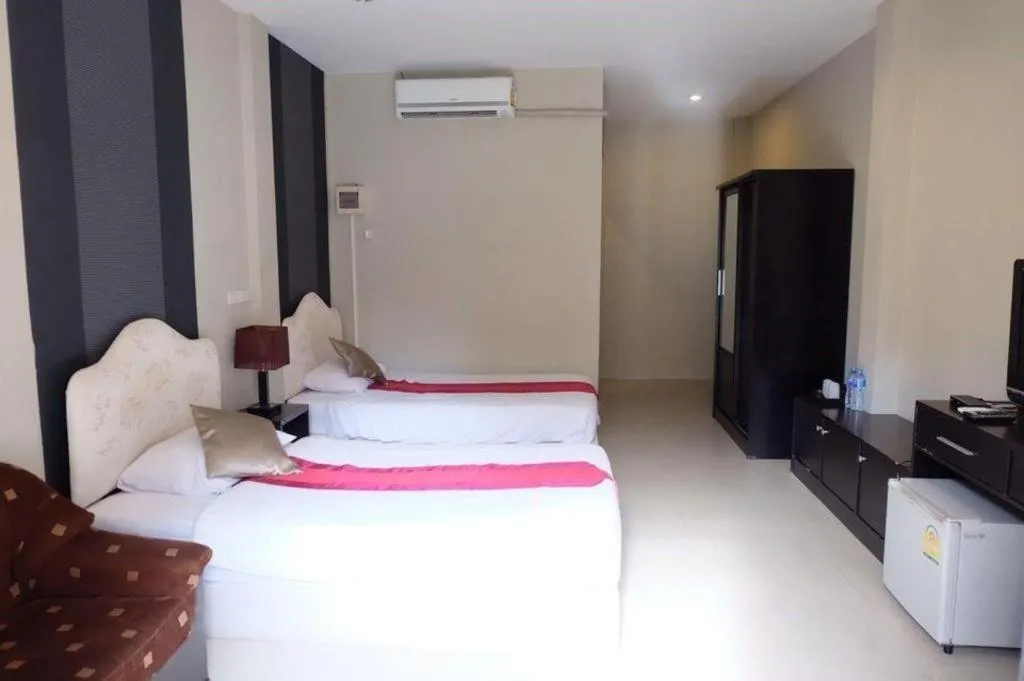 Bed in I-House Chiangrai