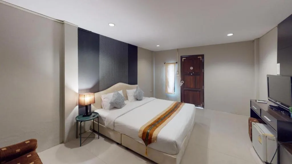 Bed in I-House Chiangrai