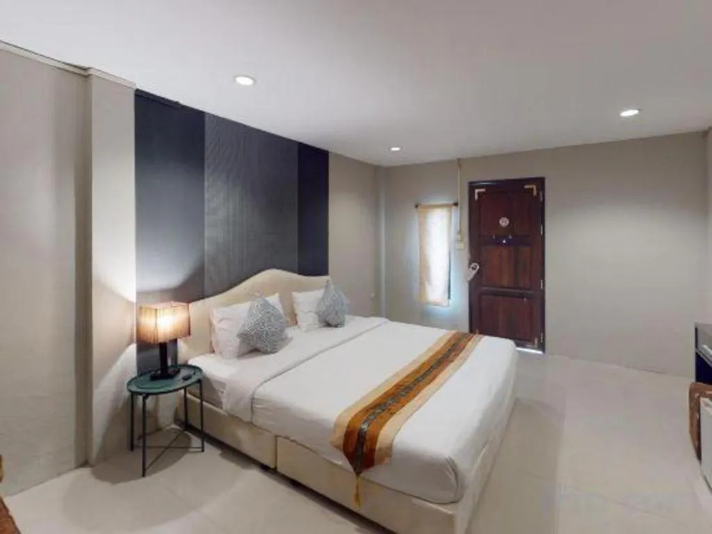 Bed in I-House Chiangrai