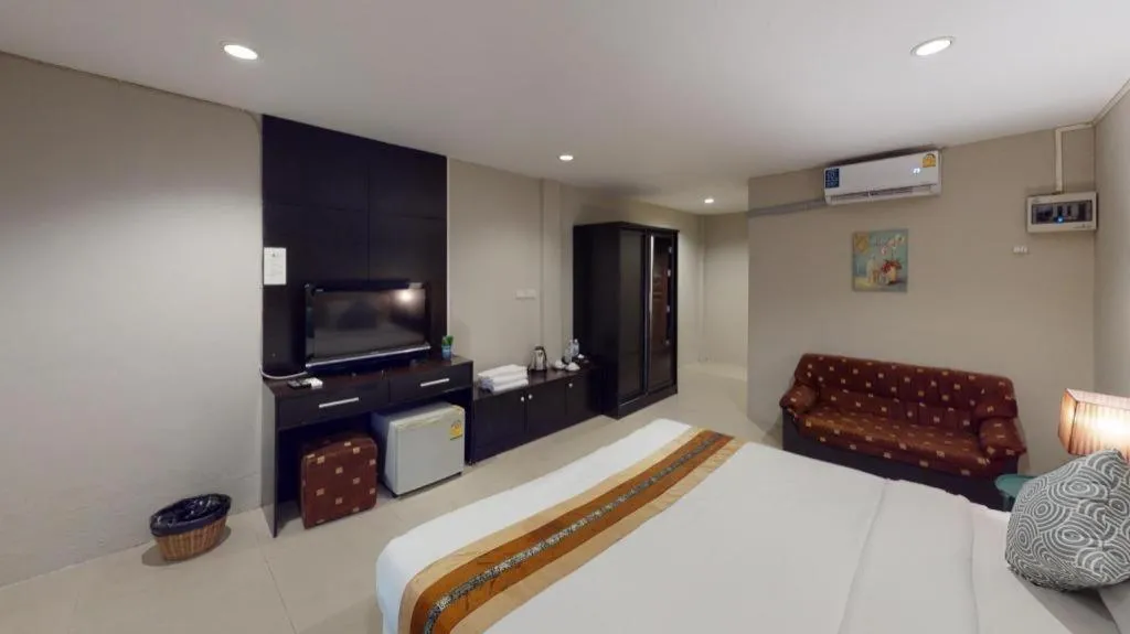 Bed in I-House Chiangrai