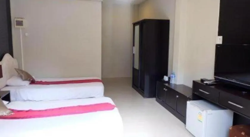 Bed in I-House Chiangrai