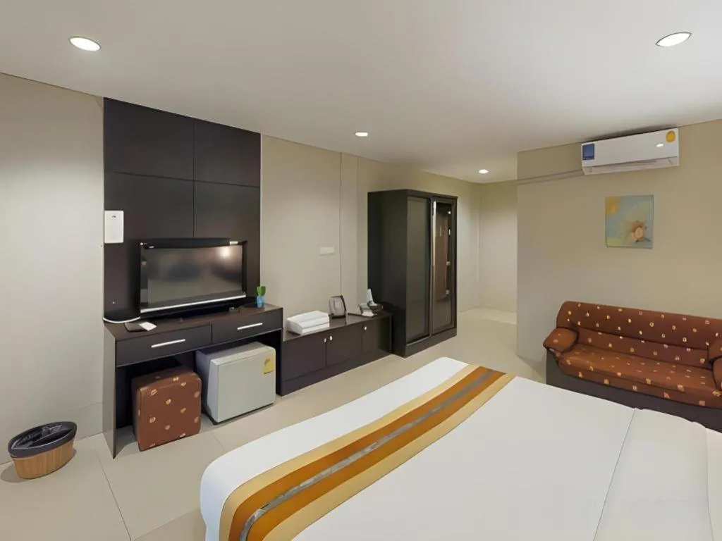 Bed in I-House Chiangrai