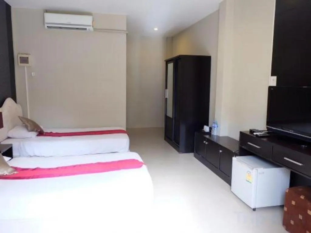 Bed in I-House Chiangrai